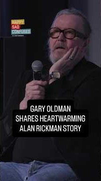 Gary Oldman shares heartwarming Alan Rickman story
