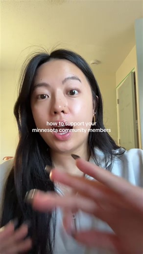 i apologize for my shaky voice. i am also constantly looking at my notes i wrote down while making this video. if you’re in mn and wondering how to help right now: show up locally. protect your neighbors. run errands. share resources. check in. and to mn creators who’ve said nothing while 🧊 is active here… what are you doing? #minnesota #community #mutualaid #abolishice #hmong
