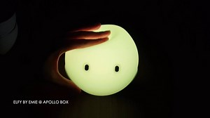 Say Hello to Elfy, the most adorable night lamp ever. Tap it to change the color. Available on Apollo Box: https://goo.gl/UrYRGZ If you purchase it in our iOS APP: https://goo.gl/V1AfnJ, use code APPOFF to get a 20% off. | The Apollo Box