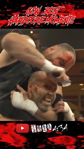 #GCW Best Hardcore 🩸 Moments || #wrestling 🎇🧨🔪🍴🥢🤕