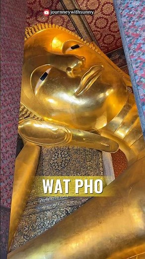 Inside Wat Pho | Thailand’s Giant Reclining Buddha 😱” #dailyvlog ,#travel ,#watpho ,#buddha