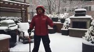 Meteorologist Erica Grow says the snow will become harder to shovel as the night goes on. Clear those first few inches now to get ahead! http://on.wusa9.com/1Ng1mPG | WUSA 9