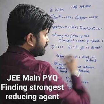 Finding the strongest reducing agent. #jeechemistry #neetchemistry #chemistrycrashcourse