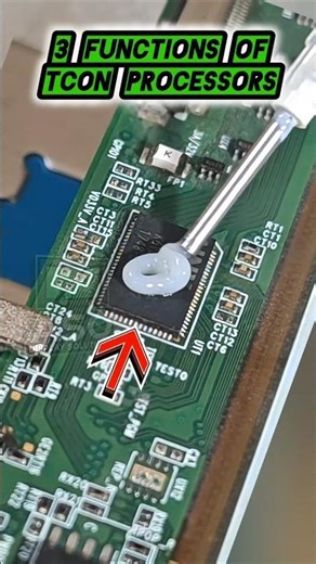 ROKU TV bad picture repair | QFN processor hot air soldering tutorial