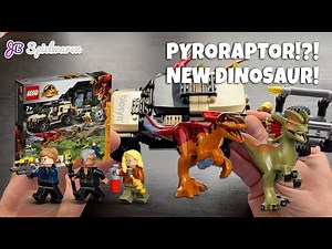 Review LEGO Jurassic World 76951 Pyroraptor & Dilophosaurus transport