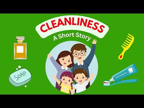 Cleanliness / Tom and Sally series / English story