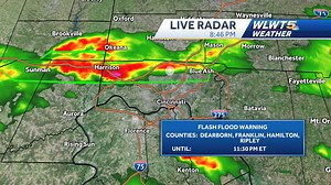 3.1K views · 20 reactions | *SIGNIFICANT* flash flood threat is evolving and likely to expand across the Greater Cincy Metro. 2-4" of rain has fallen and look at the radar... | WLWT | Facebook