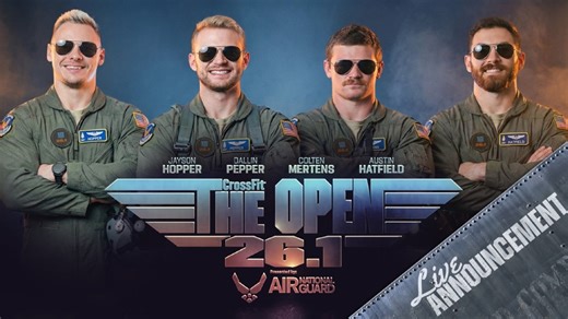 How to Watch the CrossFit Open 26.1 Live Announcement