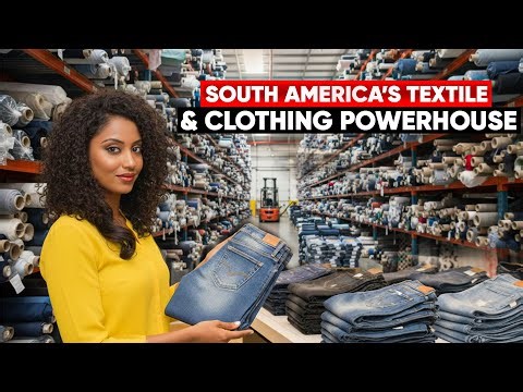 Brazil: South America’s Textile & Clothing Powerhouse #brazil #fashion #apparelbusiness #clothing