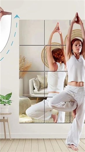 1/3/5Pcs 3d Square Mirror Wall Sticker/Self Adhesive Acrylic Reflective Square Soft Mirror Stickers