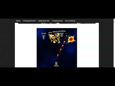 Typing Game ZType / Z Type Game