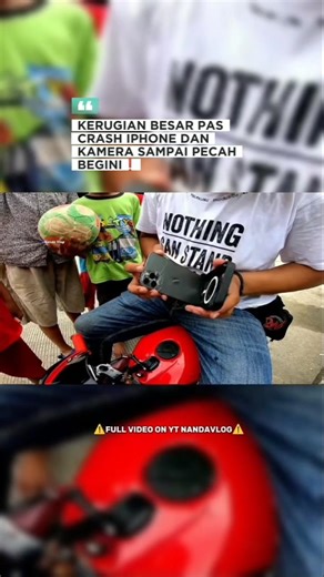 RUGI BESAR MAS ALTHAF SETELAH CRASH ❗IPHONE SAMPE PETCHAH #shortvideo #shorts