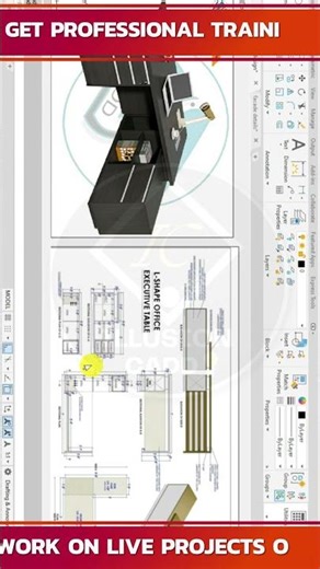 Live Class 1 Interior Batch Modern Office Design For a Clint Project Become A Professional Join N