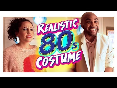 Realistic 80s Costume Party