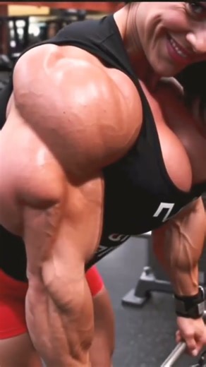 tricep workout 🔥💪 leady monster 👹 #motivation #hulkwomen #musclebuliding #gymworkout #gym#triceps#