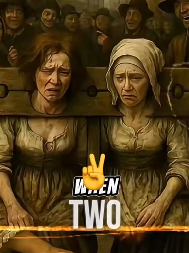 The Double Scolds Bridle: medieval punishment that chained two women together in public #usa #historytok #darkhistory #weirdhistory #didyouknow