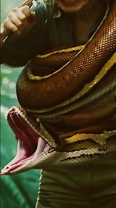 Giant Python Constriction Escape: Jane's Quick Break #jane #snake