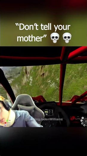 Bro's making up his own driving game 💀 #gaminghumor #gaming #short