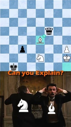 RILLIANT FORK‼️🔥💎 Wins the Queen Instantly 😱 #chess #puzzle #shorts #memes