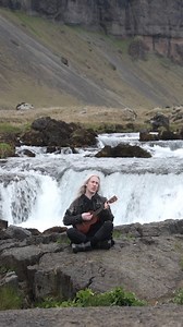 On holiday beside the waterfall | Social Repose