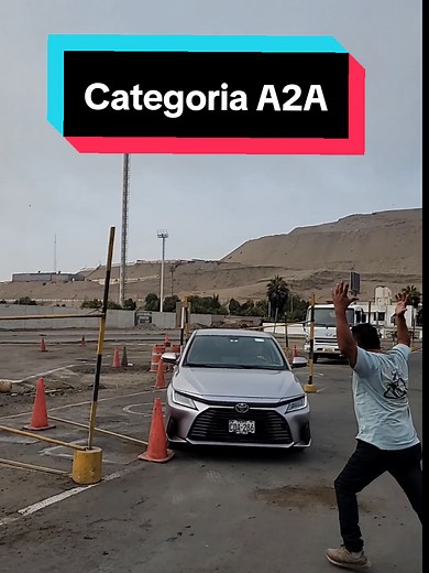 Ruta A2A 2025/A2A Examen de manejo / Practica de manejo categoria A2A / examen de manejo A2A #licencianueva #A1 #CLASES #carro #examendemanejo #choque #touring