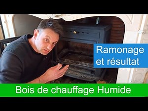 HEATING WITH DAMP WOOD, CHIMNEY SWEEPING AND RESULTS