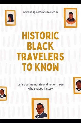 Celebrating Black explorers, pilots, thinkers, and artists who traveled the world and made history 🌍✈️ Their journeys were about more than destinations, they broke barriers, inspired generations, and showed the power of courage and curiosity. Which story sparks your wanderlust the most? Save it, share it, and get inspired 💫 #BlackHistoryMonth #Trailblazers