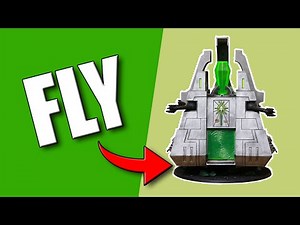 Necron Monolith Conversion - Make it Fly!