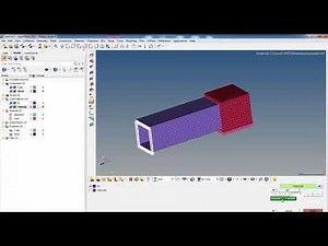 Abaqus Explicit- Crash Test-Impact Test by using hypermesh