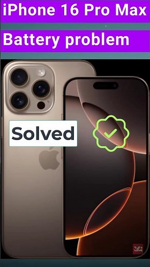 How to solve battery drain problem in iPhone 16 Pro Max