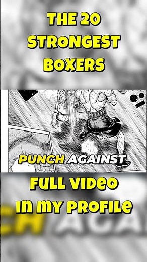 THE 9° STRONGEST CHARACTER OF HAJIME NO IPPO | #hajimenoippo