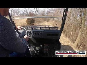 Test Driving / Trail Riding A LandMaster 550 UTV | American LandMaster