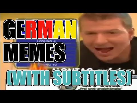 The BEST German Memes [With english subtitles]
