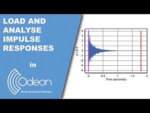How to load and analyse impulse responses - ODEON tutorial