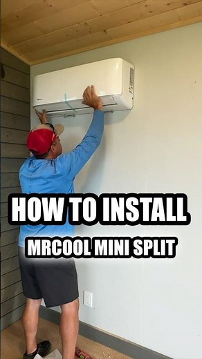 DIY MRCOOL Mini Split Install — Total Game Changer for Your Shed!