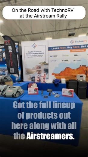 ✨ All set up at the 68th Airstream International Rally in York, PA! 🚐 Show’s on, the gear’s out, and we’re ready to help you adventure more & worry less. Come see us this week! 🙌 #TechnoRV #AirstreamLife #RallyReady #RVEvents #YorkPA #RVCommunity #AdventureMoreWorryLess #AirstreamClub #RVAmericaYall | TechnoRV