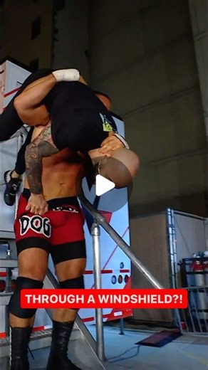 WWE on Instagram: "@bronbreakkerwwe is an absolute MAD MAN who just slammed @kingricochet through a WINDSHIELD! 🫣😮‍💨 #WWERaw"