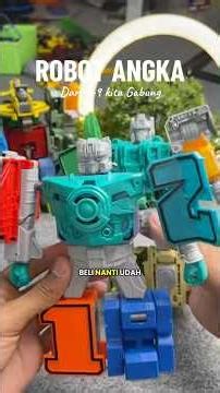 Turning into 2 number robots #toys
