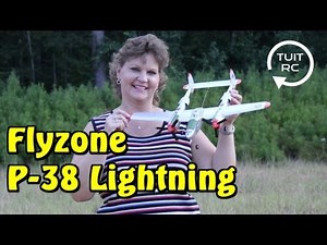 Flyzone P-38 Lightning Micro RC Airplane Review and Flight