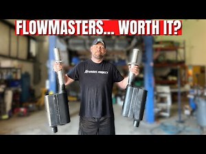 STOCK VS FLOWMASTER Exhaust On A BONE Stock FoxBody Mustang