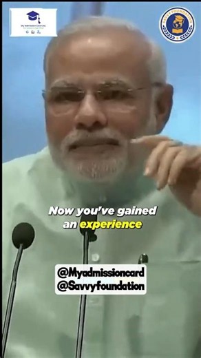 What is More Important: Education or Experience? PM Modi Explains!