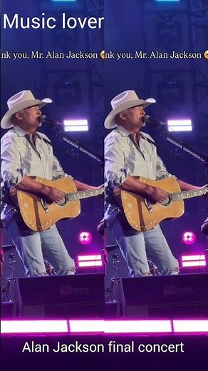 Alan Jackson final concert show . #music #live