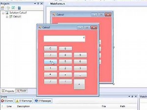Calculadora en SharpDevelop
