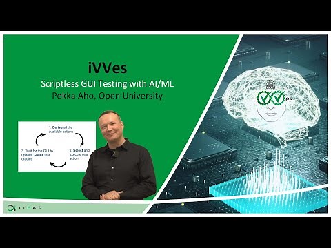 Scriptless GUI testing with AI/ML