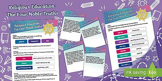 The Four Noble Truths Scenario Cards