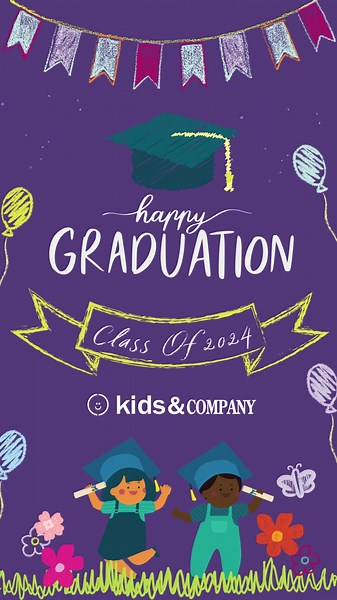 Throughout June, Kids & Company has been beaming with pride as we celebrated our Preschool graduates!🎓🎉 It's been an incredible journey watching these young minds grow with curiosity and their endless developmental achievements as we learned through play. As they take their next steps, we send them off with all of our best wishes.🥳🎈 Here's to the memories we've made and the adventures and endless possibilities ahead! You will always be a part of our Kids & Company family!💜 #preschoolgraduat
