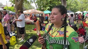WATCH | Young Indigenous dancers at London celebration of life