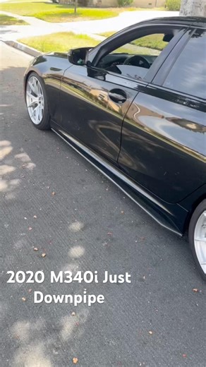 Vrsf 4.5 Catlesss Downpipe on a M340i