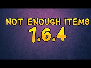 How to Install NOT ENOUGH ITEMS [1.6.4]
