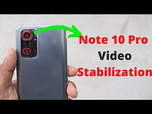Redmi Note 10 pro Video stabilization | Test | Review | Hindi Video | Sen Technical